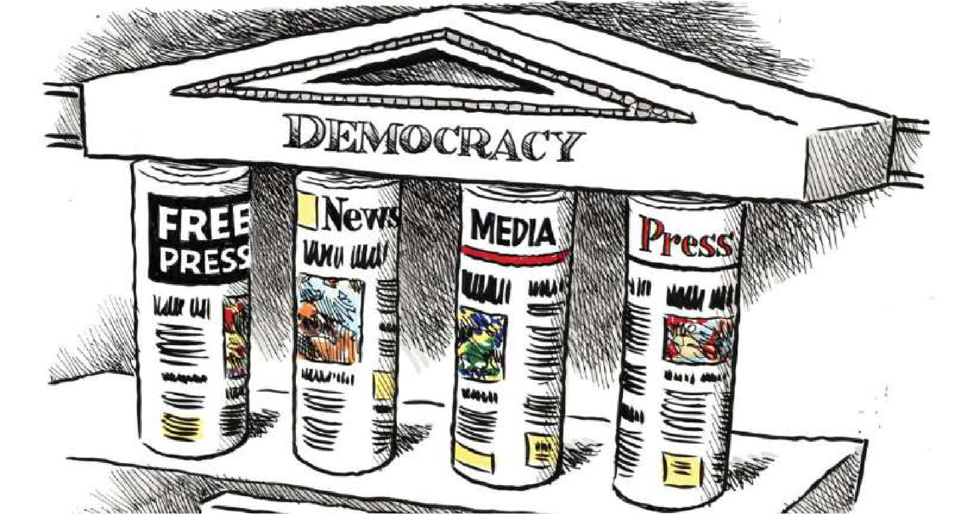 Curbing of the Freedom of the Fourth Estate