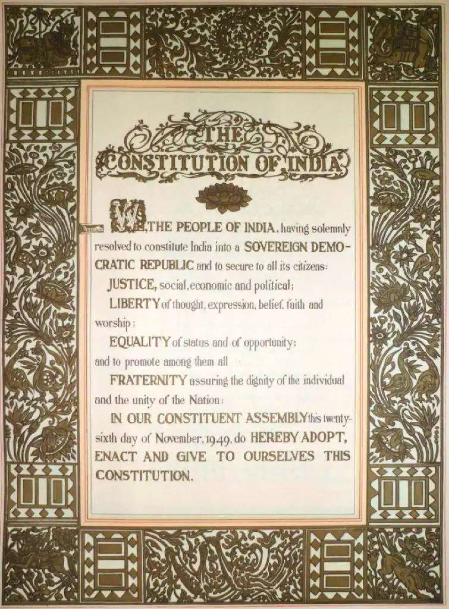 Violating Values Violation of Constitutional Values and Democratic Institutions – Rajiv ...
