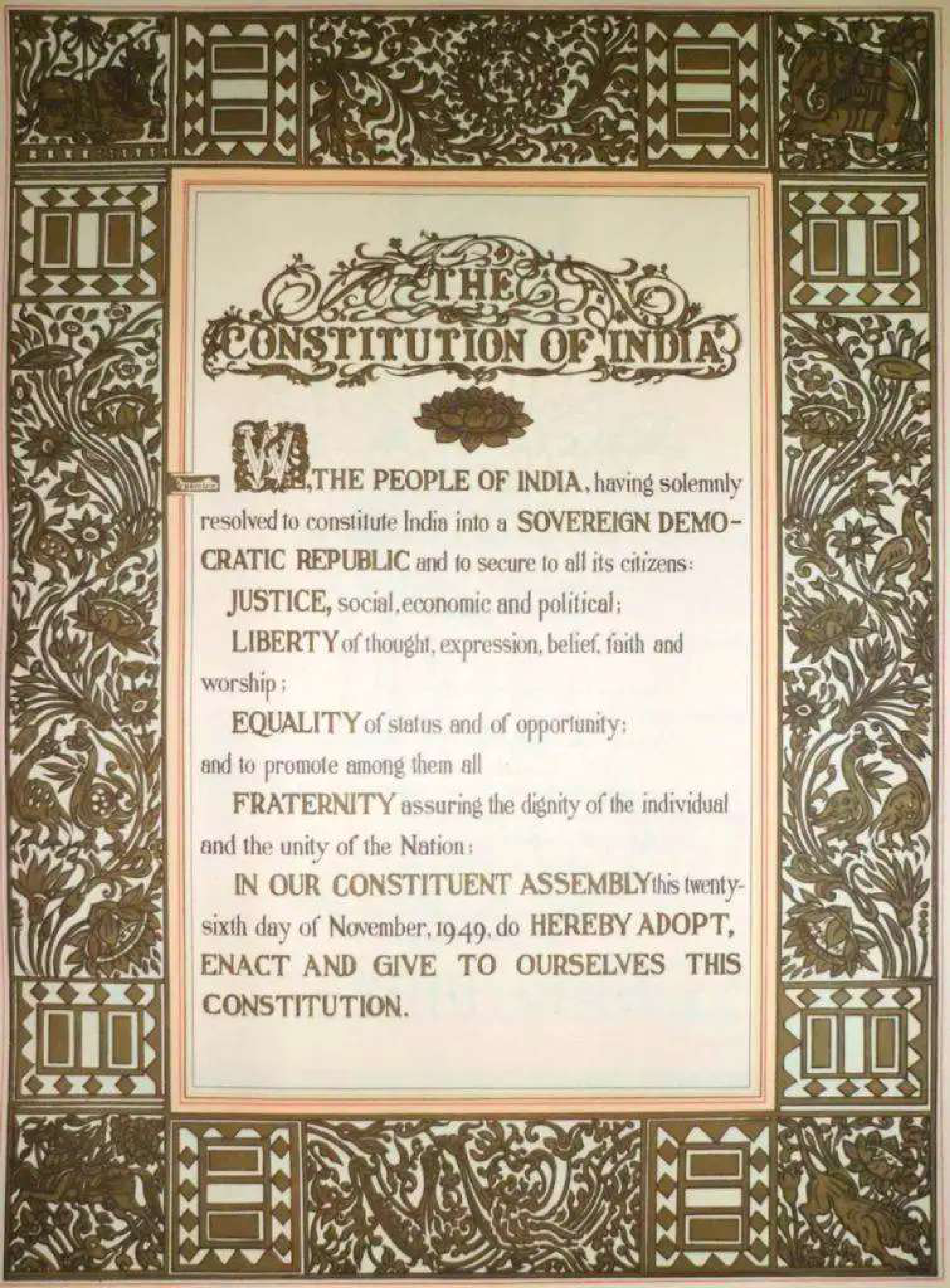 Violation of Constitutional Values and Democratic Institutions by Arnab Bose